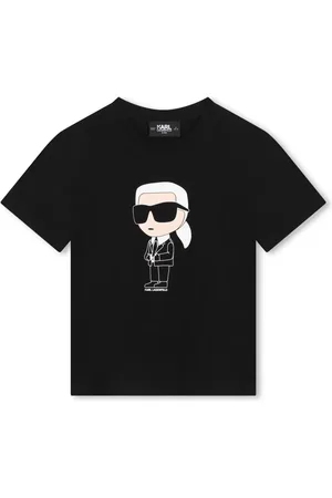 Karl Lagerfeld T-shirt Ikon en coton