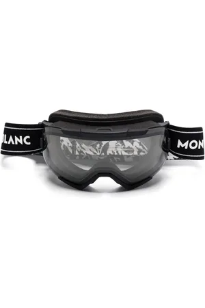 Montblanc Lunettes de ski à logo imprimé