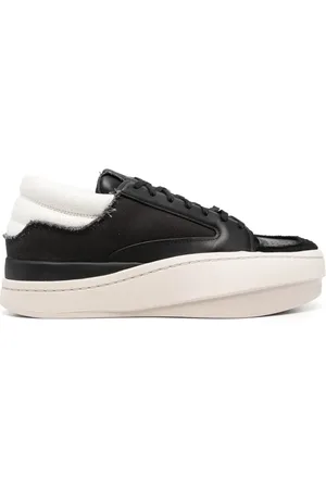 Y-3 Baskets Centennial Lo en cuir