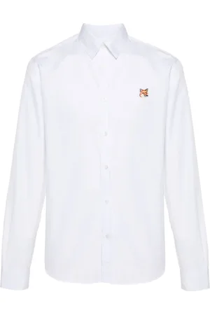 Maison Kitsuné T-shirt en coton à patch renard