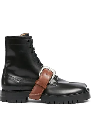 Maison Margiela Bottines en cuir Tabi