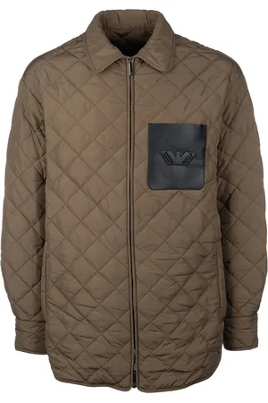 Emporio Armani Doudoune à logo embossé