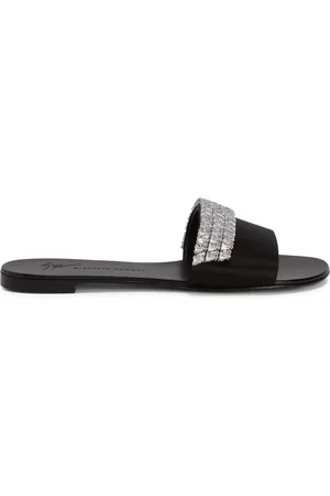 Giuseppe Zanotti Claquettes Tesy à ornements strassés