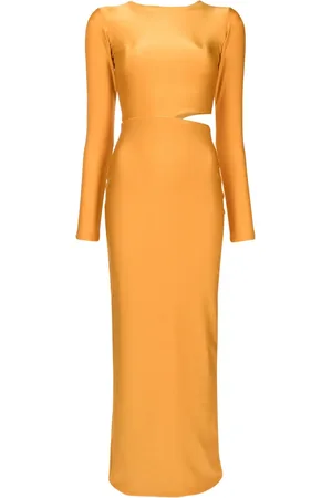 Lethicia Bronstein Robe longue Sophia à découpe