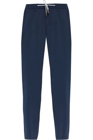 ELEVENTY Pantalon chino à lien de resserrage