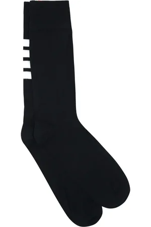 Thom Browne Chaussettes mi-longues à détail rayé