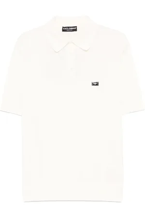 Dolce & Gabbana Polo à plaque logo