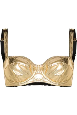 Dolce & Gabbana Soutien-gorge métallisé à balconnets