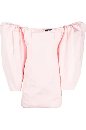 Jacquemus Robe en taffetas à coupe courte