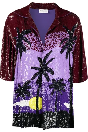 P.A.R.O.S.H. T-shirt imprimé à sequins