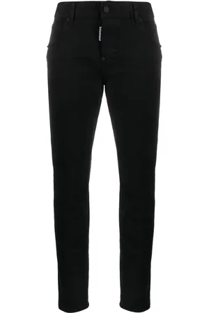 Dsquared2 Jean cigarette à taille basse