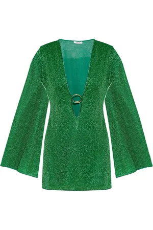 Oseree Robe courte à effet métallisé