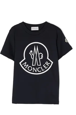 Moncler T-shirt en coton à logo imprimé