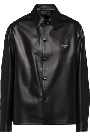 Prada Chemise en cuir
