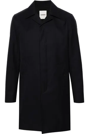 Sandro Manteau mi-long à simple boutonnage