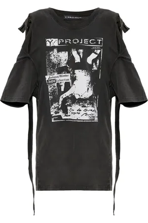 Y / PROJECT Robe courte à découpes