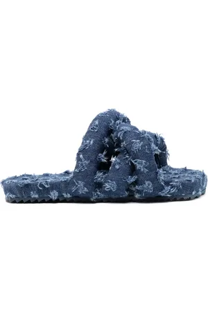 Yume Yume Claquettes Tyre en jean matelassé