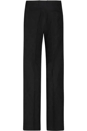 Etro Pantalon en jacquard à coupe droite