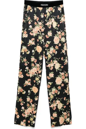 Tom Ford Pantalon de pyjama à fleurs