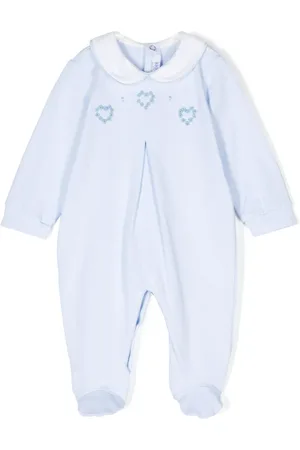 SIOLA Pyjama à motif cœur brodé