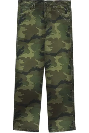 424 FAIRFAX Pantalon à imprimé militaire