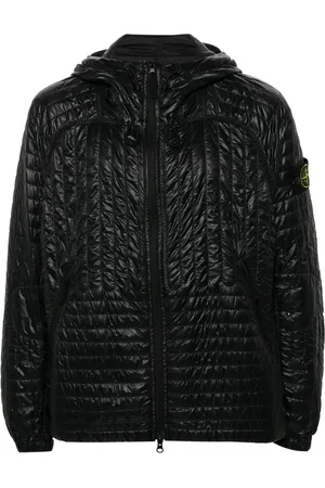 Stone Island Veste matelassée à patch Compass