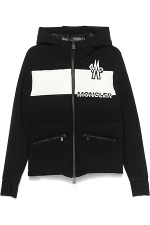 Moncler Veste à logo en relief