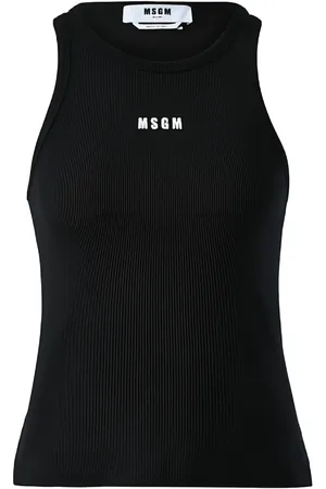 Msgm Débardeur à logo imprimé