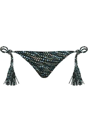 Vilebrequin Bas de bikini à ornements de perles