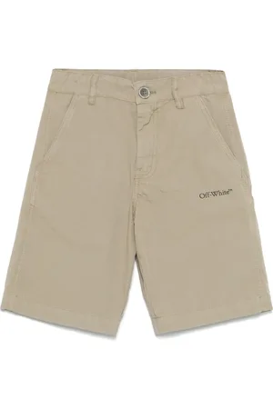 OFF-WHITE Short à logo imprimé