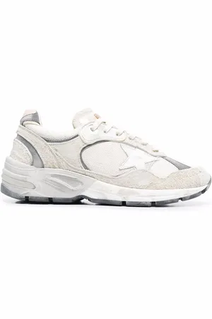 Golden Goose Baskets en cuir à design à empiècements
