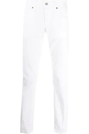 Dondup Jean droit à taille basse