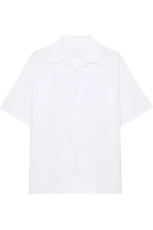 Prada Chemise à patch logo