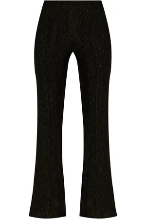 Ganni Pantalon évasé à taille haute