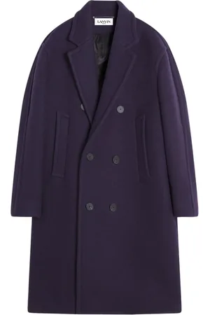 Lanvin Manteau en laine à boutonnière croisée
