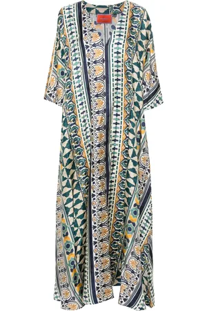 La DoubleJ Robe Muumuu à motif géométrique