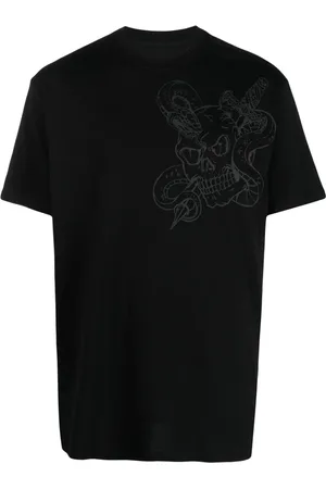 Philipp Plein T-shirt à imprimé tête de mort