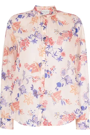 FORTE FORTE Chemise longue à fleurs