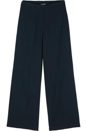 DRHOPE Pantalon ample en crêpe