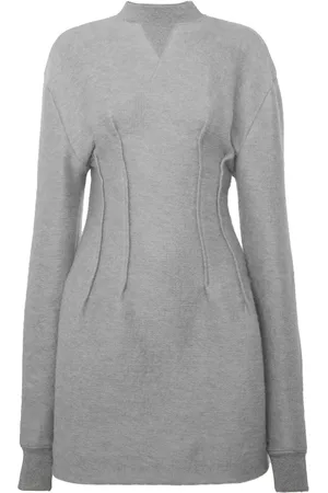 J.W.Anderson Robe texturée à manches longues