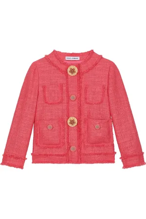 Dolce & Gabbana Veste en tweed à ornements en perles