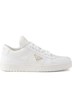Prada Baskets Downtown en cuir