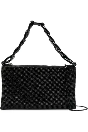 Patrizia Pepe Pochette Maxichain à strass