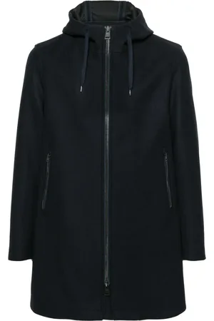 HERNO Manteau à plaque logo