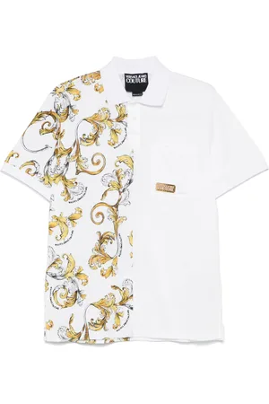 VERSACE Polo à imprimé Baroccoflage