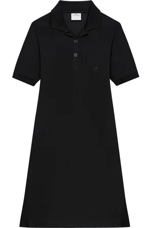 Courrèges Robe-polo à coupe courte