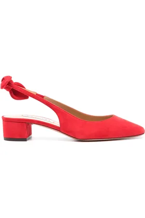 Aquazzura Escarpins Very Bow Tie 35 mm