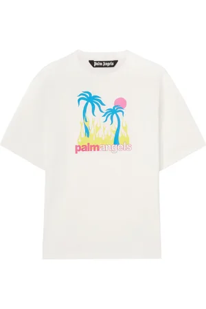 Palm Angels T-shirt Burning Oasis