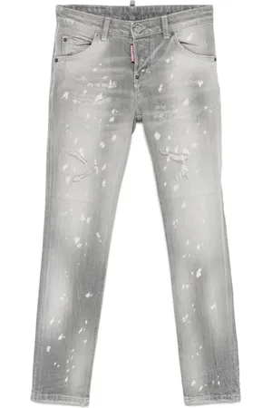 Dsquared2 Jean à effet usé