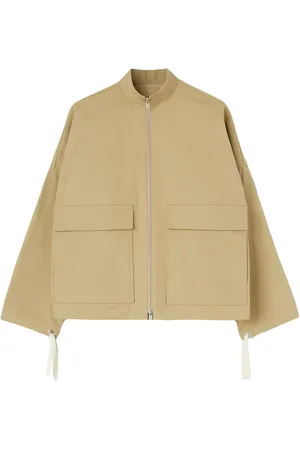 Jil Sander Veste bomber à logo appliqué